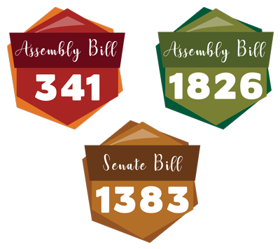 Assembly and Senate bill graphic